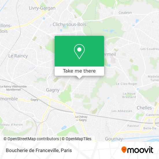 Boucherie de Franceville map
