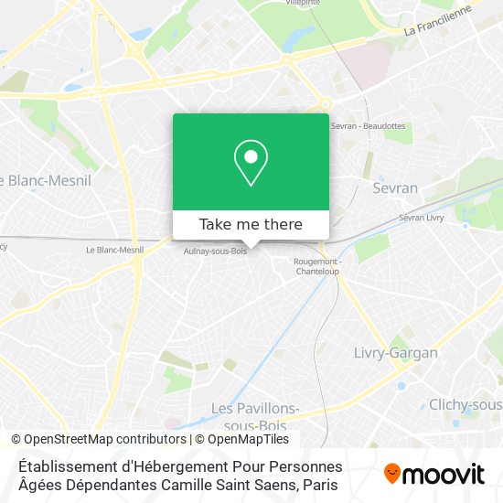 Établissement d'Hébergement Pour Personnes Âgées Dépendantes Camille Saint Saens map