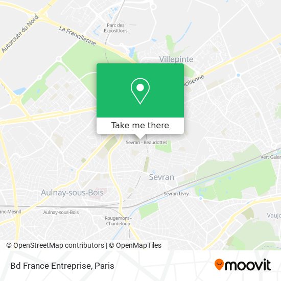 Mapa Bd France Entreprise