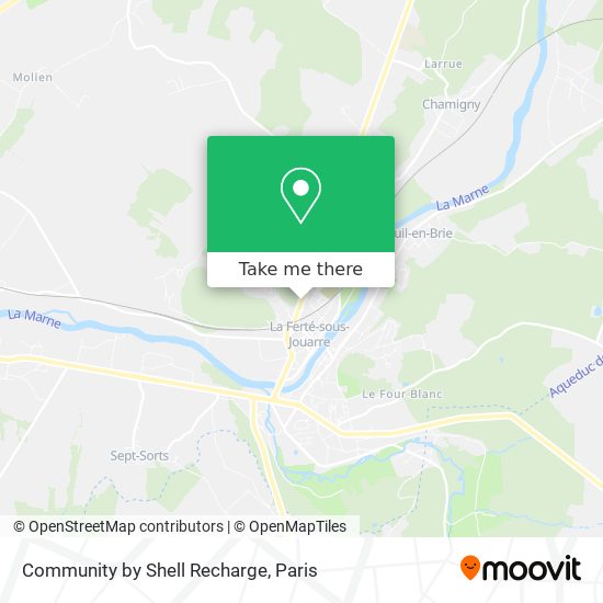 Community by Shell Recharge map