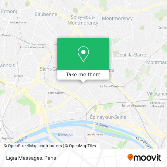 Ligia Massages map