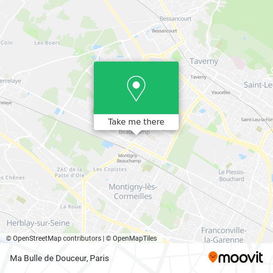 Ma Bulle de Douceur map