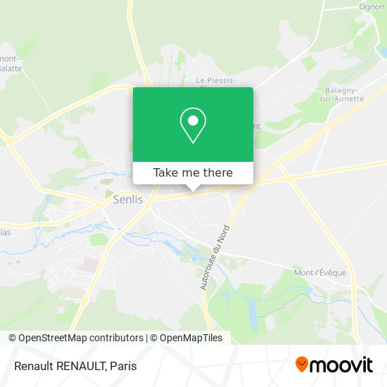 Mapa Renault RENAULT