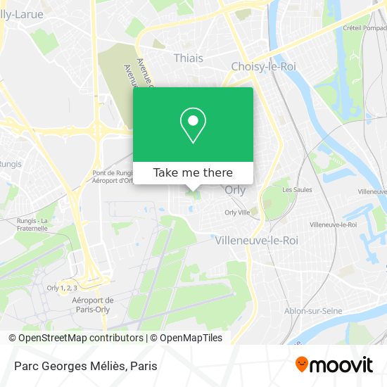 Parc Georges Méliès map