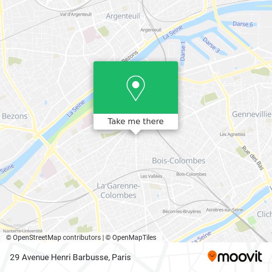 29 Avenue Henri Barbusse map