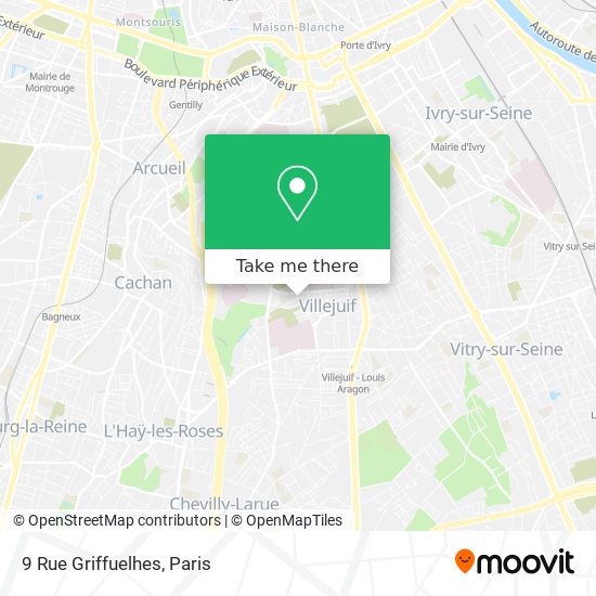 9 Rue Griffuelhes map