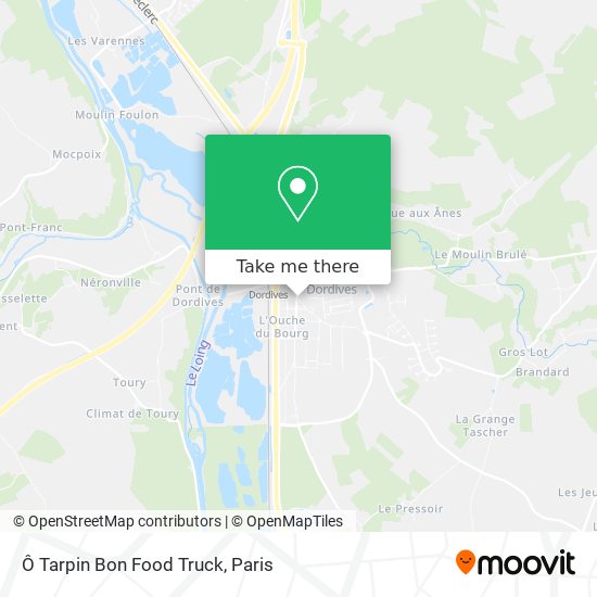 Ô Tarpin Bon Food Truck map