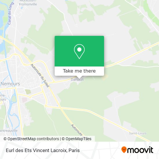 Eurl des Ets Vincent Lacroix map