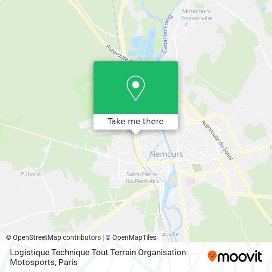 Logistique Technique Tout Terrain Organisation Motosports map