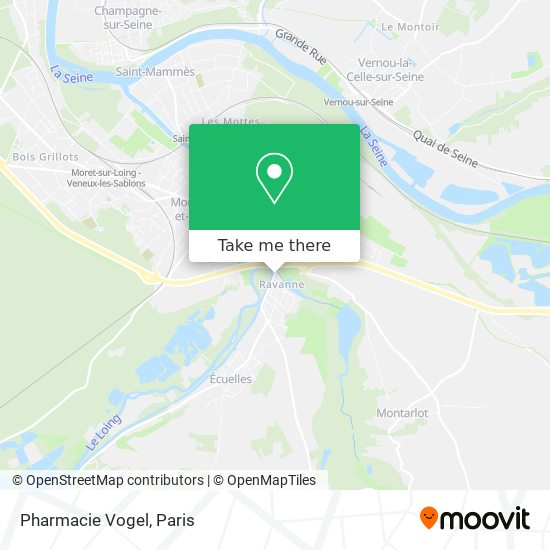 Pharmacie Vogel map