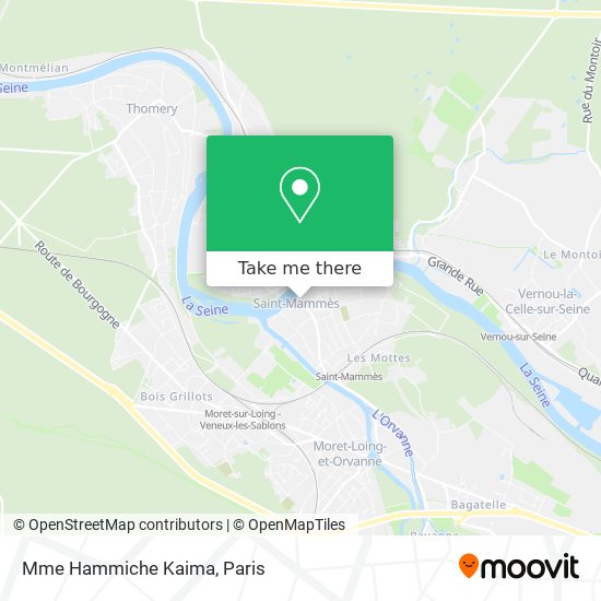 Mme Hammiche Kaima map