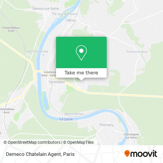 Demeco Chatelain Agent map