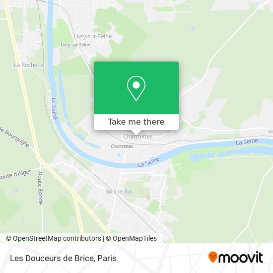 Les Douceurs de Brice map