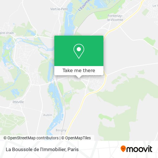 La Boussole de l'Immobilier map