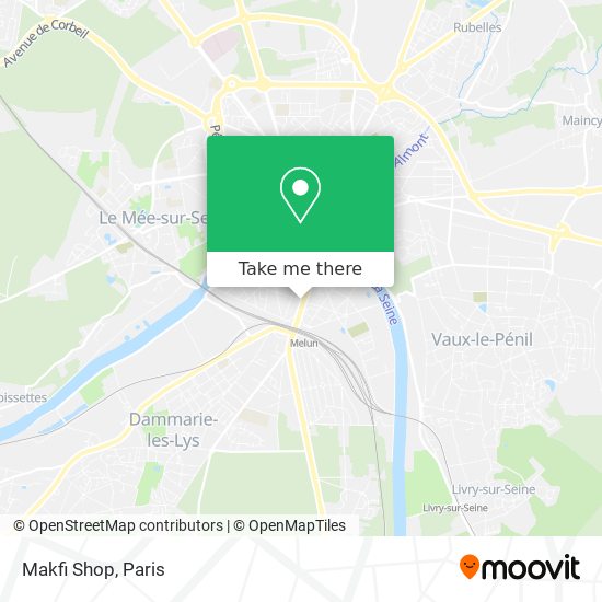 Makfi Shop map