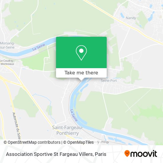 Association Sportive St Fargeau Villers map