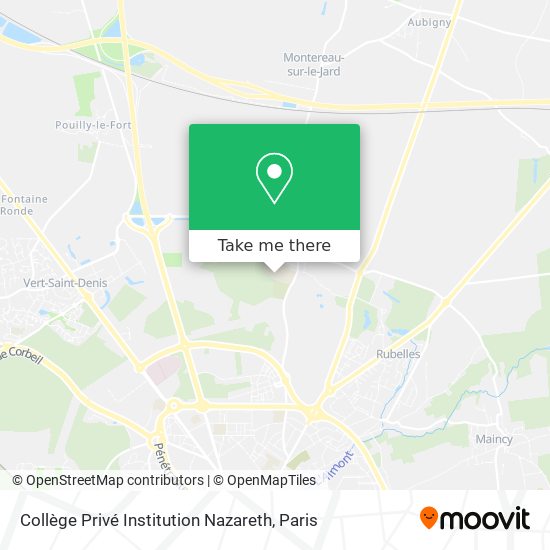 Collège Privé Institution Nazareth map