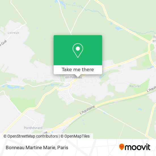 Mapa Bonneau Martine Marie