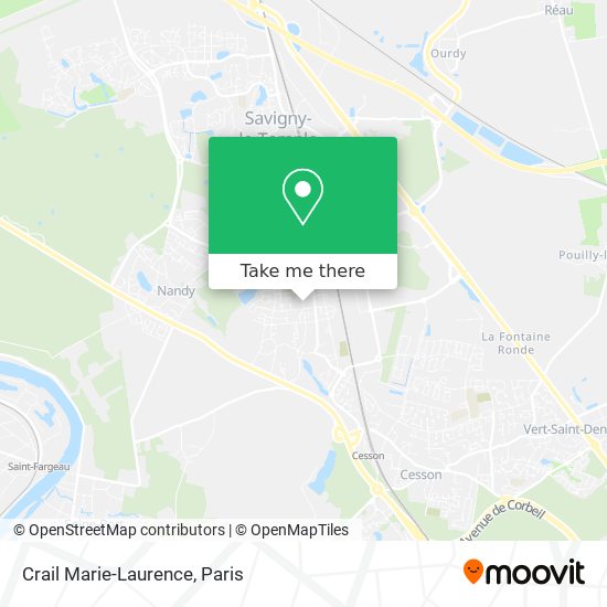 Mapa Crail Marie-Laurence