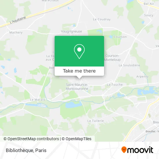Bibliothèque map