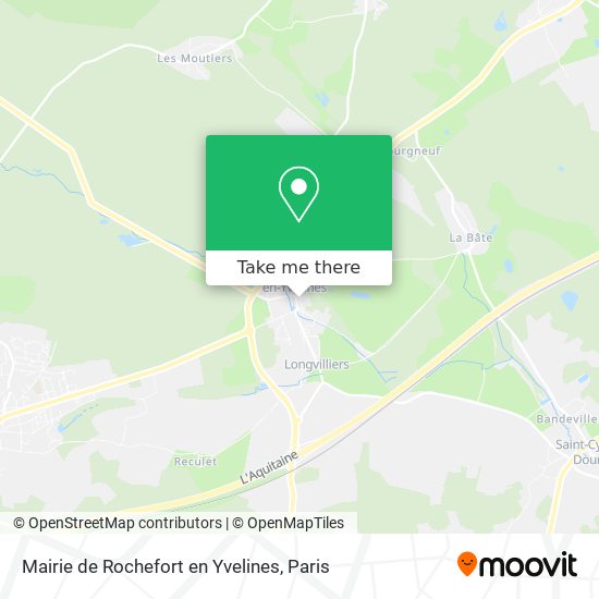 Mairie de Rochefort en Yvelines map