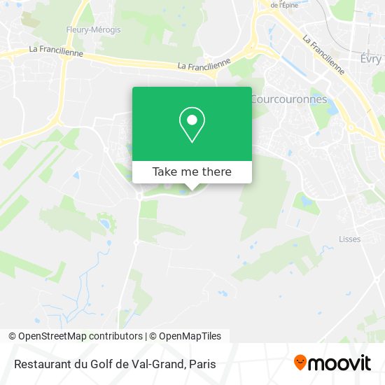 Restaurant du Golf de Val-Grand map