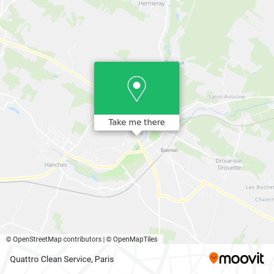 Mapa Quattro Clean Service