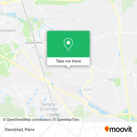 Randstad map