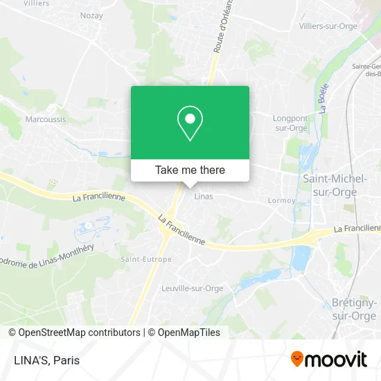 LINA'S map