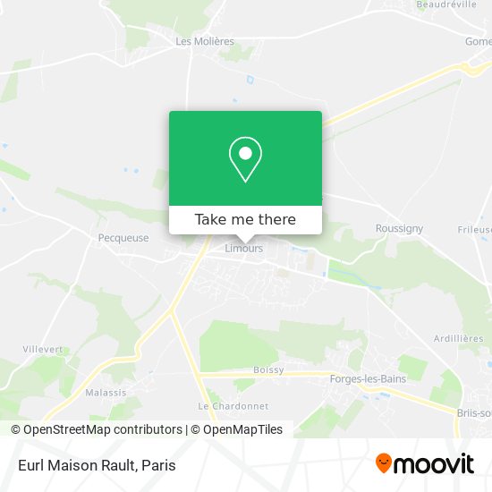 Eurl Maison Rault map
