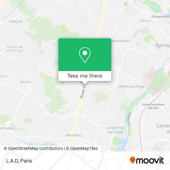 L.A.D map