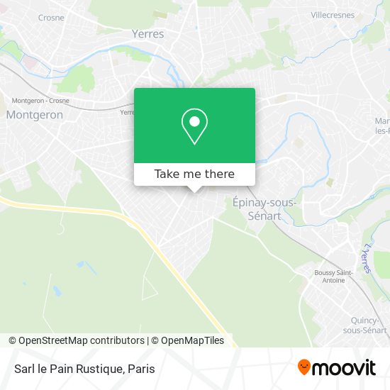 Sarl le Pain Rustique map