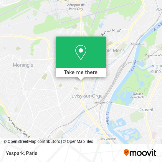 Yespark map