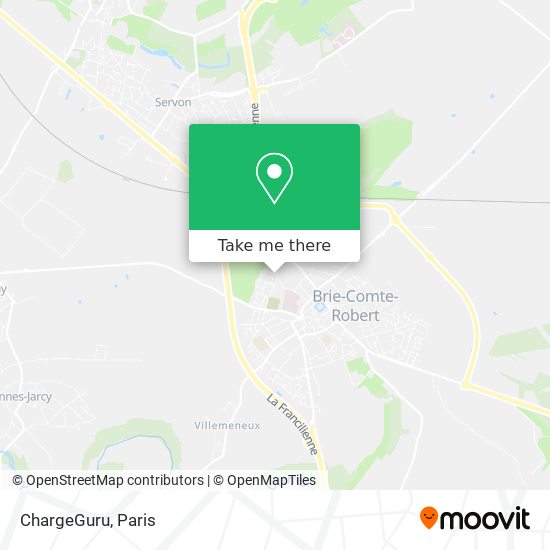 ChargeGuru map