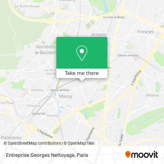 Mapa Entreprise Georges Nettoyage