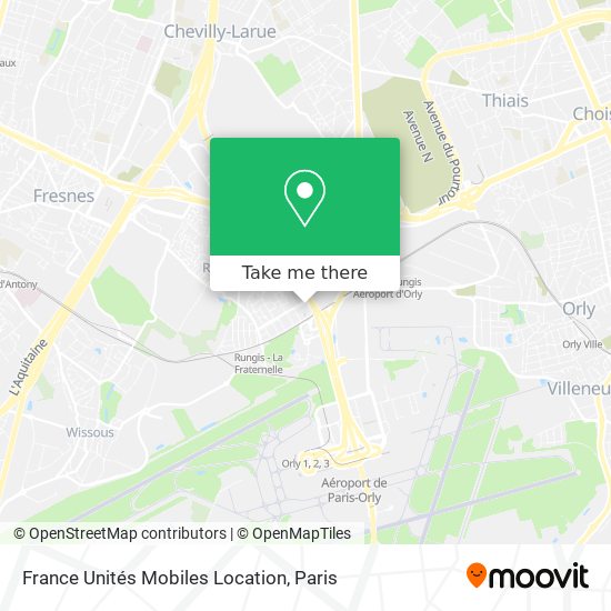 Mapa France Unités Mobiles Location