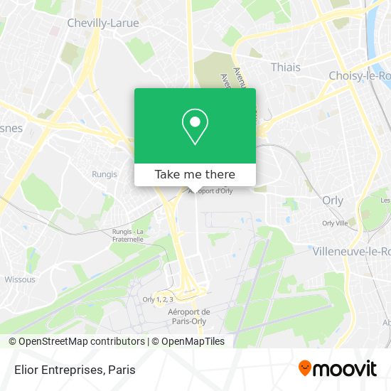 Elior Entreprises map