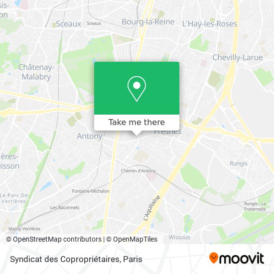 Syndicat des Copropriétaires map