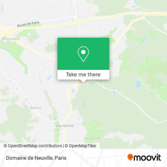 Domaine de Neuville map