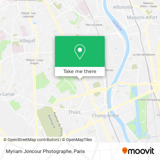 Myriam Joncour Photographe map