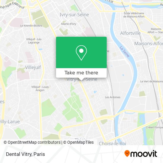 Dental Vitry map