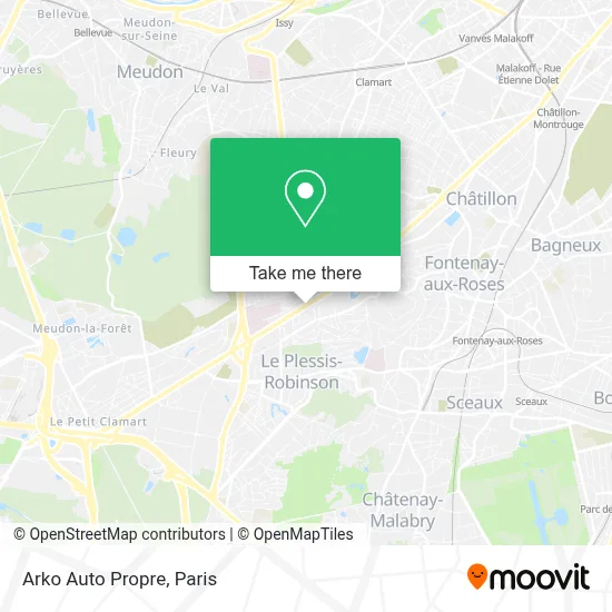 Arko Auto Propre map