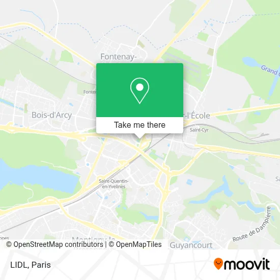LIDL map