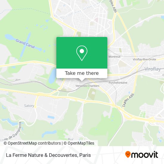 La Ferme Nature & Decouvertes map