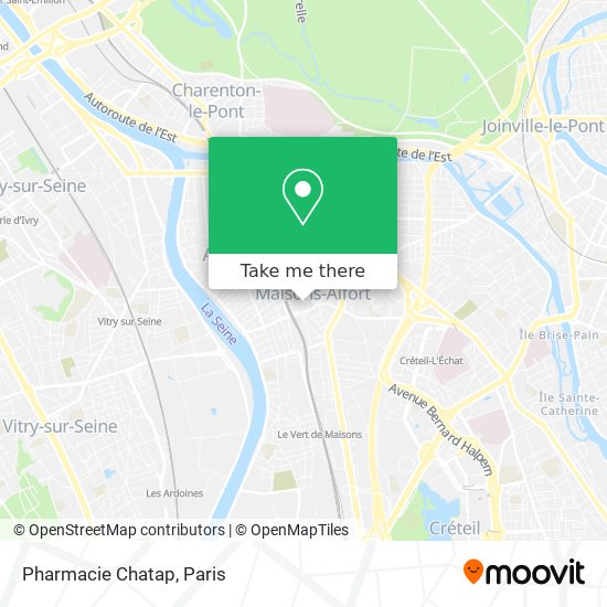Pharmacie Chatap map
