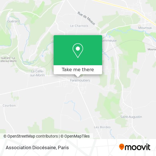 Association Diocésaine map
