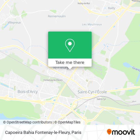 Mapa Capoeira Bahia Fontenay-le-Fleury