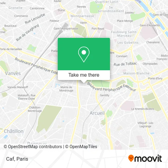 Caf map