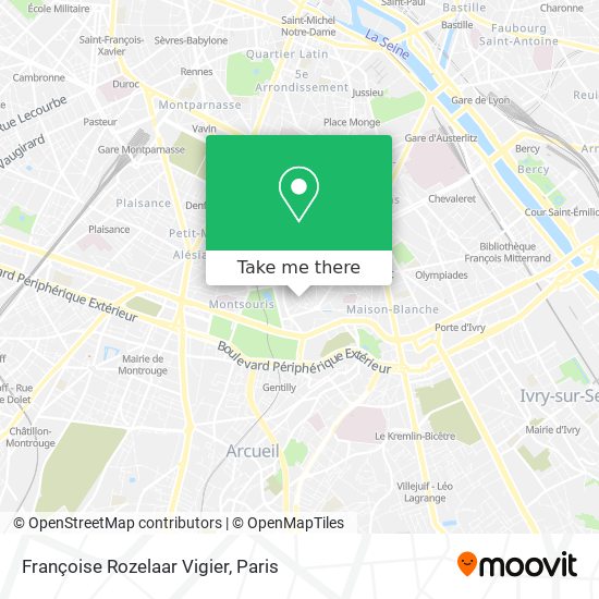 Mapa Françoise Rozelaar Vigier