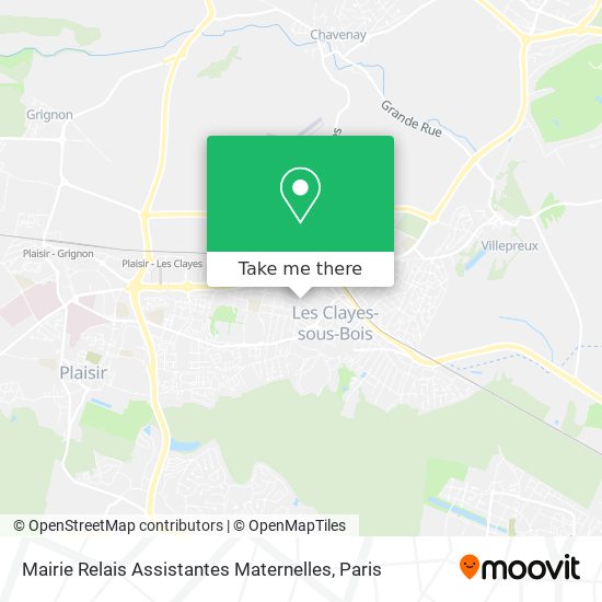 Mapa Mairie Relais Assistantes Maternelles